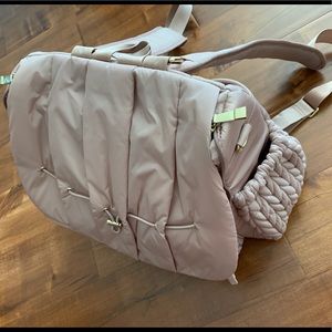 HAPP Brand - Levy Diaper Bag - Dusty Rose